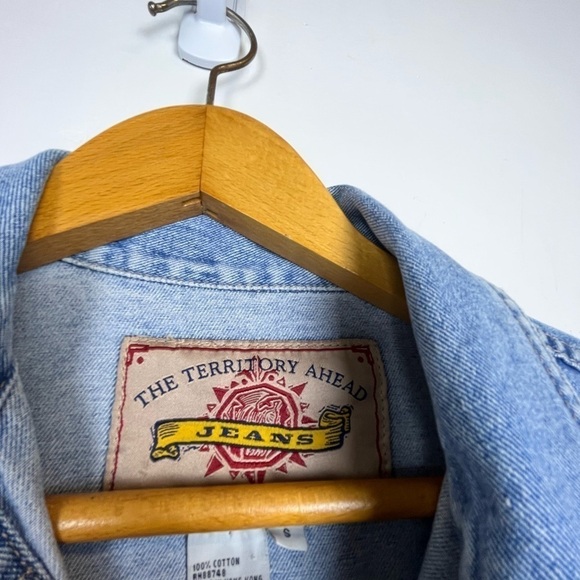 The territory ahead jeans Vintage Denim Jacket Size S - Picture 5 of 7